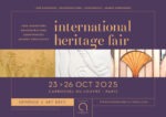 Poster of the international heritage fair 2025